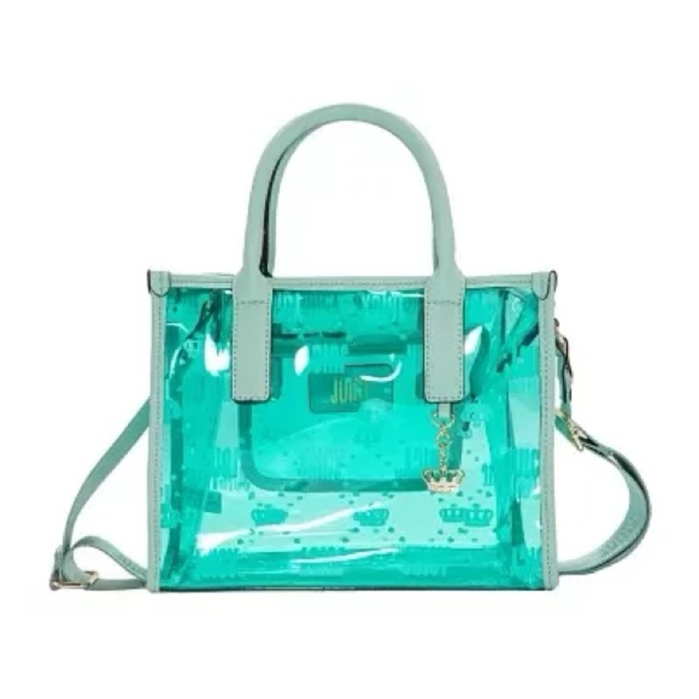 Juicy Couture : Mint Colored Vinyl Tote Bag | NWT